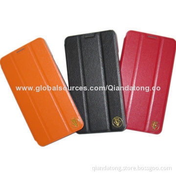 Smart Mobile Phone Cases for Samsung Galaxy Note 3, with Control Sleep/Wake-up Function